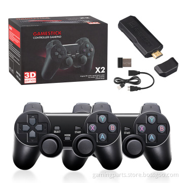 GD10 X2 Game Stick 4K Retro Video Game Console 3D HD Classic Game Console HDMI Output